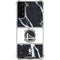 NBA Golden State Warriors Marble Galaxy S21 Plus 5G Clear Case