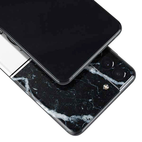 NBA Golden State Warriors Marble Galaxy S21 Plus 5G Skin
