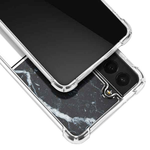 NBA Golden State Warriors Marble Galaxy S22 Plus Clear Case