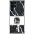 NBA Golden State Warriors Marble Galaxy S22 Ultra Clear Case