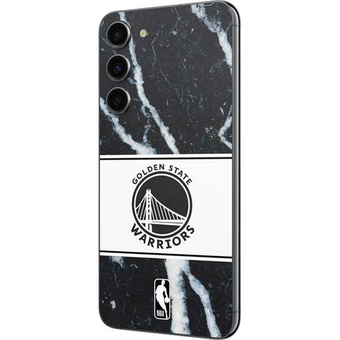 NBA Golden State Warriors Marble Galaxy S23 Plus Skin