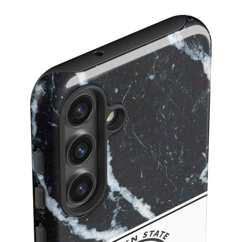 NBA Golden State Warriors Marble Galaxy S25 Plus Impact Case