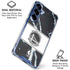 NBA Golden State Warriors Marble Galaxy S25 Plus Clear Case
