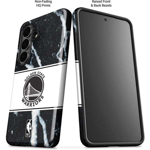 NBA Golden State Warriors Marble Galaxy S26 Impact Case