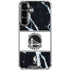 NBA Golden State Warriors Marble Galaxy S26 Plus Clear Case