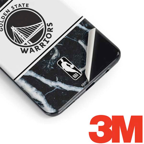 NBA Golden State Warriors Marble Galaxy S9 Plus Skin