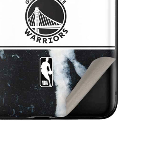 NBA Golden State Warriors Marble Galaxy Z Flip Skin