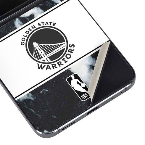 NBA Golden State Warriors Marble Galaxy Z Flip5 5G Skin