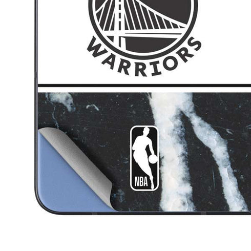 NBA Golden State Warriors Marble Galaxy Z Fold5 5G Skin