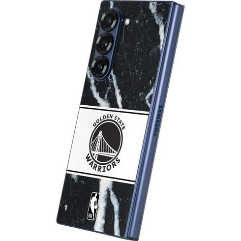 NBA Golden State Warriors Marble Galaxy Z Fold6 Skin
