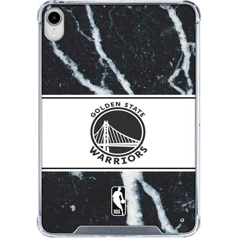 NBA Golden State Warriors Marble iPad 11th Gen (2025) Clear Case