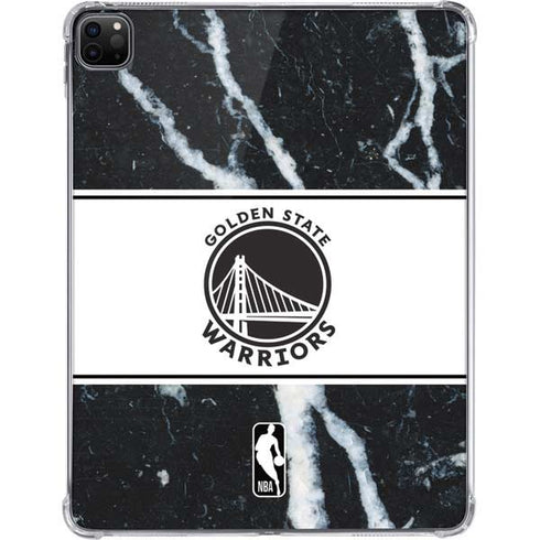 NBA Golden State Warriors Marble iPad Pro 11in (2024) Clear Case