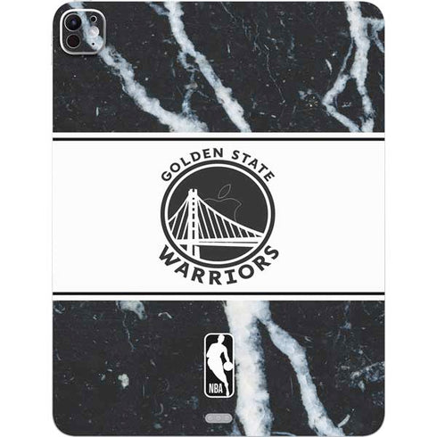 NBA Golden State Warriors Marble iPad Pro 13in M4 (2024) Skin