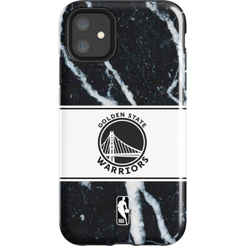 NBA Golden State Warriors Marble iPhone 11 Impact Case
