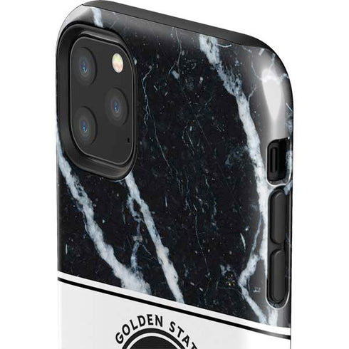 NBA Golden State Warriors Marble iPhone 11 Pro Max Impact Case