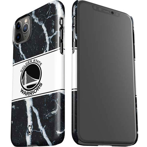 NBA Golden State Warriors Marble iPhone 11 Pro Max Lite Case