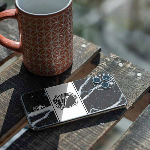 NBA Golden State Warriors Marble iPhone 11 Pro Skin