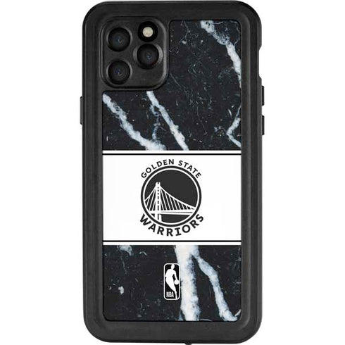 NBA Golden State Warriors Marble iPhone 11 Pro Waterproof Case