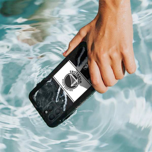NBA Golden State Warriors Marble iPhone 11 Pro Waterproof Case