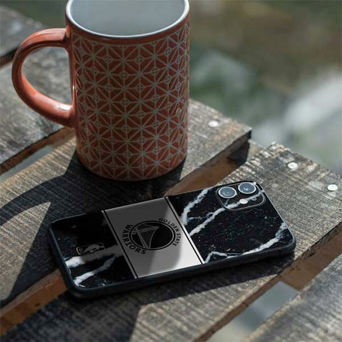 NBA Golden State Warriors Marble iPhone 11 Skin