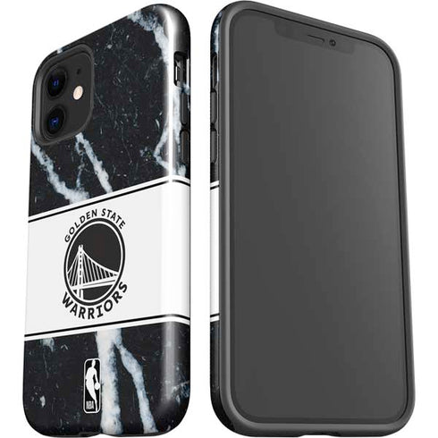 NBA Golden State Warriors Marble iPhone 12 Impact Case