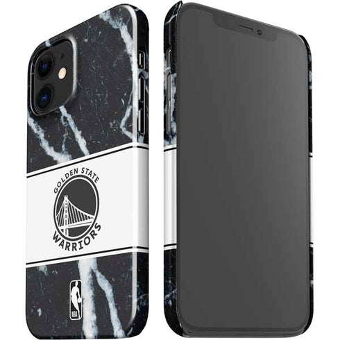 NBA Golden State Warriors Marble iPhone 12 Mini Lite Case