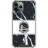 NBA Golden State Warriors Marble iPhone 12 Pro Clear Case