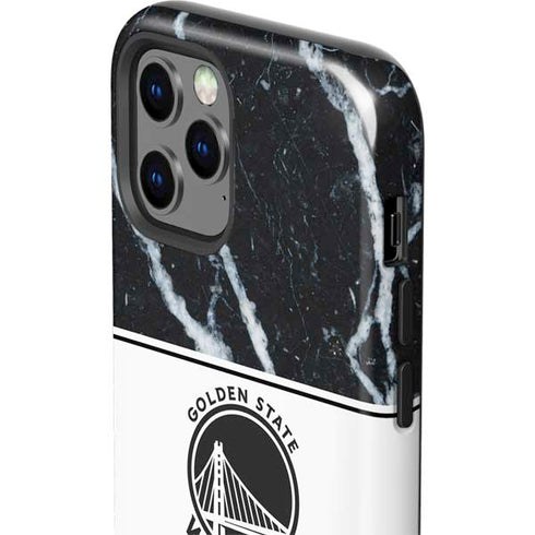 NBA Golden State Warriors Marble iPhone 12 Pro Impact Case