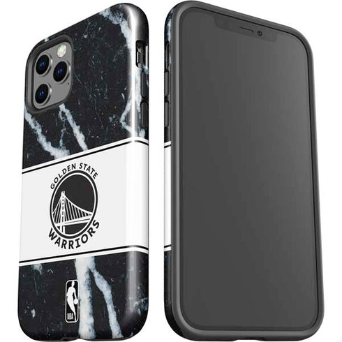 NBA Golden State Warriors Marble iPhone 12 Pro Impact Case