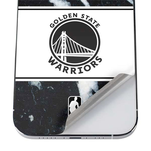 NBA Golden State Warriors Marble iPhone 12 Pro Max Skin