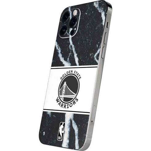 NBA Golden State Warriors Marble iPhone 12 Pro Skin