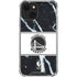 NBA Golden State Warriors Marble iPhone 13 Clear Case