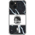 NBA Golden State Warriors Marble iPhone 13 Mini Clear Case
