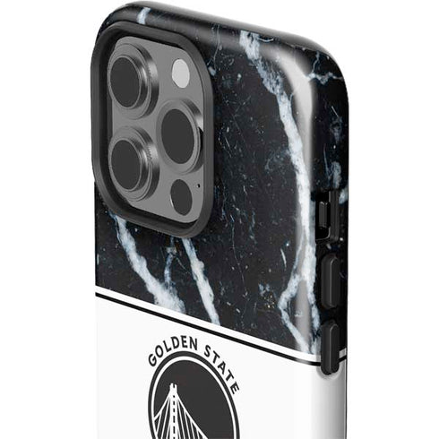 NBA Golden State Warriors Marble iPhone 13 Pro Impact Case