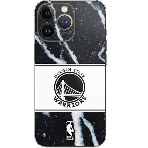 NBA Golden State Warriors Marble iPhone 13 Pro Skin