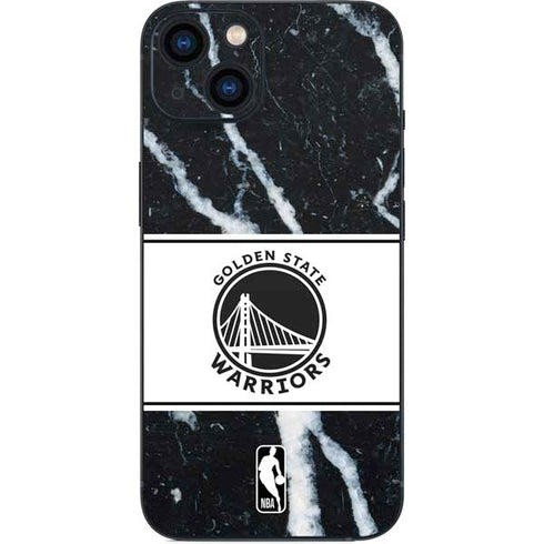 NBA Golden State Warriors Marble iPhone Skins
