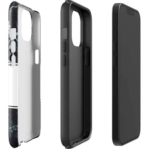 NBA Golden State Warriors Marble iPhone 15 Plus Impact Case