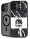NBA Golden State Warriors Marble iPhone 16 Kickstand Case