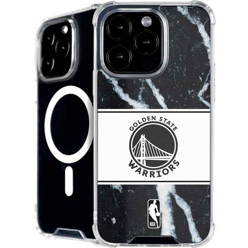 NBA Golden State Warriors Marble iPhone 16 Pro MagSafe Case