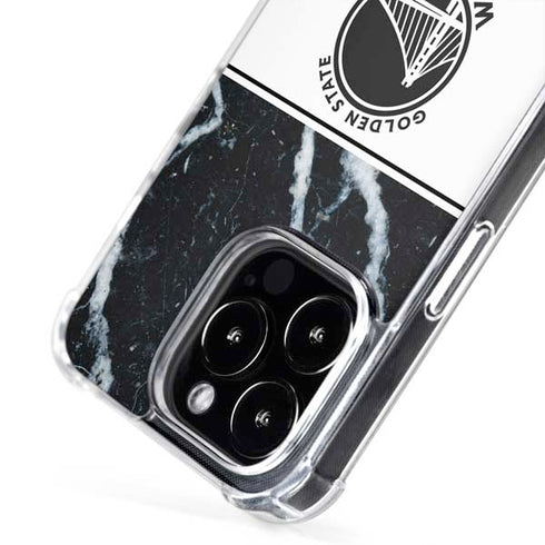 NBA Golden State Warriors Marble iPhone 16 Pro Max MagSafe Case