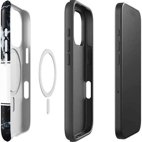 NBA Golden State Warriors Marble iPhone 16 Pro Max Magsafe Impact Case