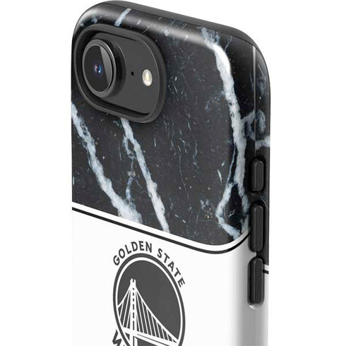 NBA Golden State Warriors Marble iPhone 16e Impact Case