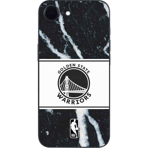 NBA Golden State Warriors Marble iPhone 16e Skin