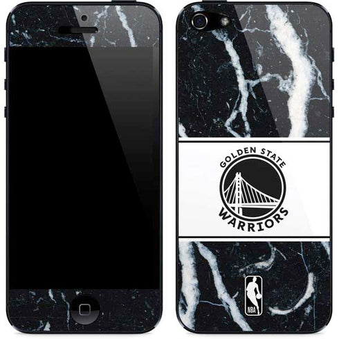 NBA Golden State Warriors Marble iPhone 5/5s/5SE Skin