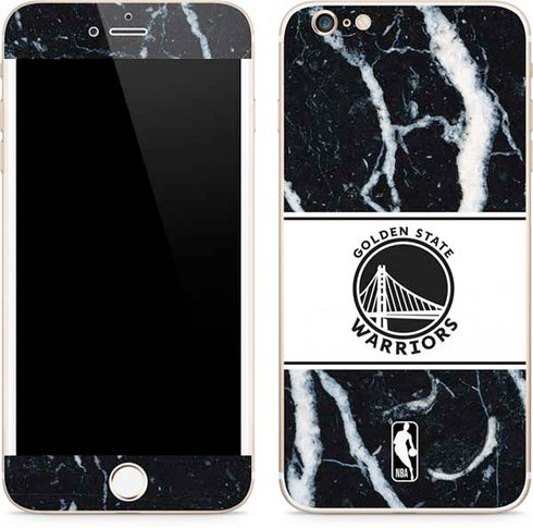 NBA Golden State Warriors Marble iPhone 6/6s Plus Skin