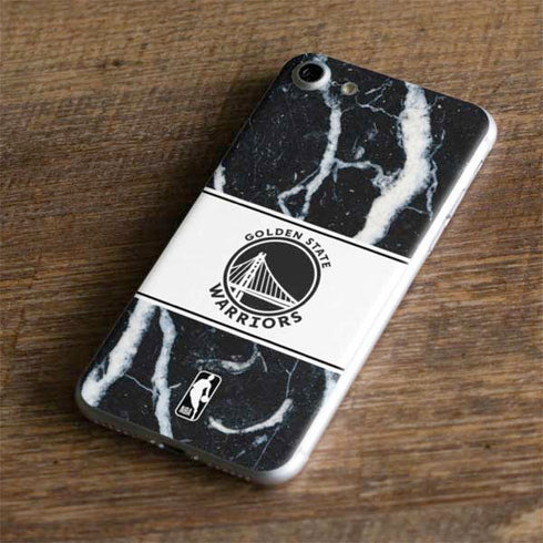 NBA Golden State Warriors Marble iPhone 7 Skin