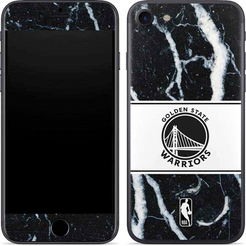 NBA Golden State Warriors Marble iPhone 8 Skin