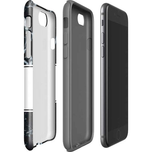 NBA Golden State Warriors Marble iPhone SE (2nd & 3rd Gen) Pro Case