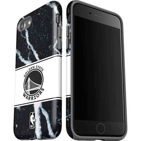 NBA Golden State Warriors Marble iPhone SE (2nd & 3rd Gen) Pro Case