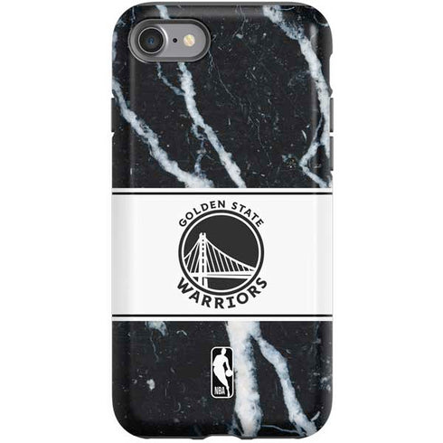 NBA Golden State Warriors Marble iPhone SE (2nd & 3rd Gen) Pro Case